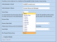 Documents can be set to be automatically represented to users